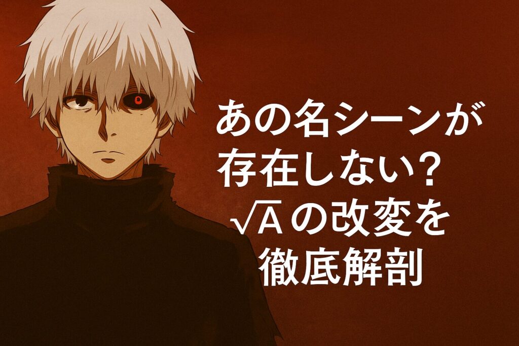 あの名シーンが存在しない理由とは